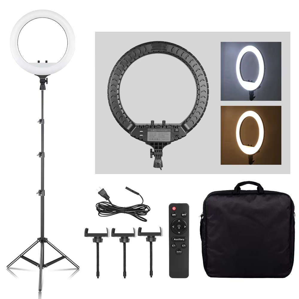 Photography Lighting Set Up - Anneau lumineux LED SH 18 pouces
