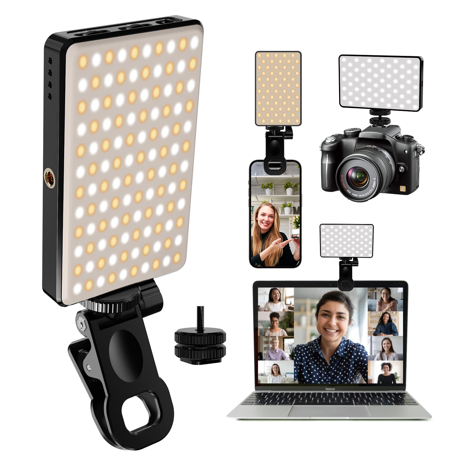 Photography Lighting Circle - LED Selfie lumière 3000Mah 120 LED