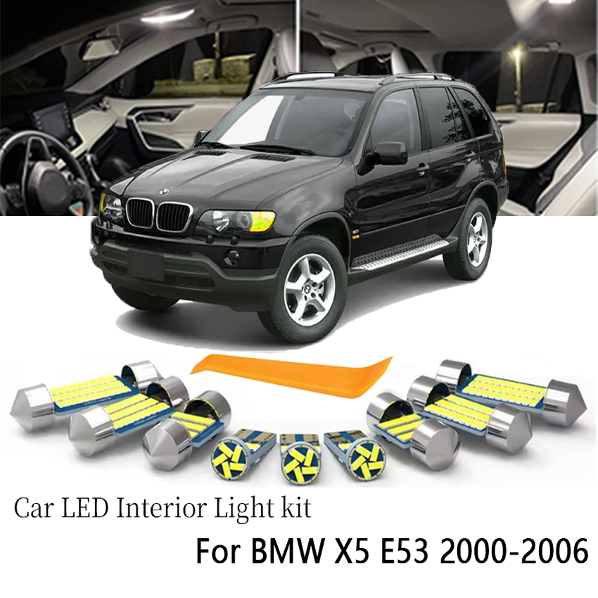 Interior Photography Lighting - 15 pièces pour BMW X5 E53