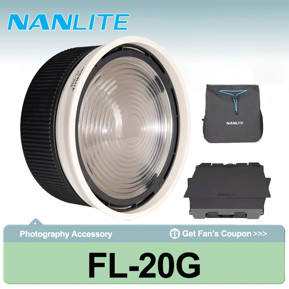Photography Lighting Tools - Objectif Fresnel Nanlite FL-20G Monture Bowens