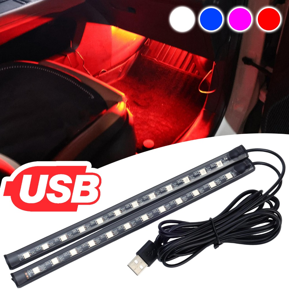 Interior Photography Lighting - Bande lumineuse LED USB pour voiture,
