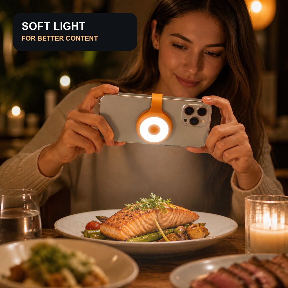 Lampe LED portable pour selfie - Photography Lighting Set avis et prix