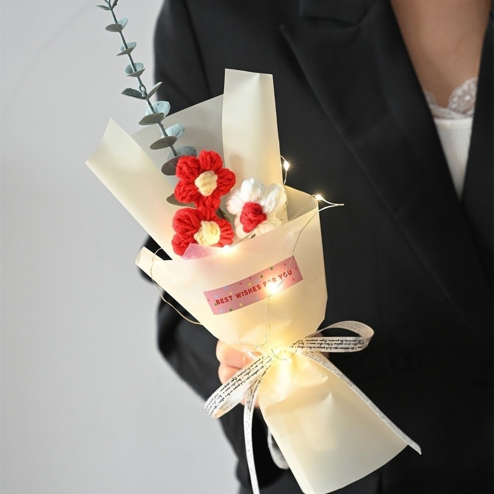 Bouquet de fleurs tricotées au - Photography Artificial Lighting avis et prix