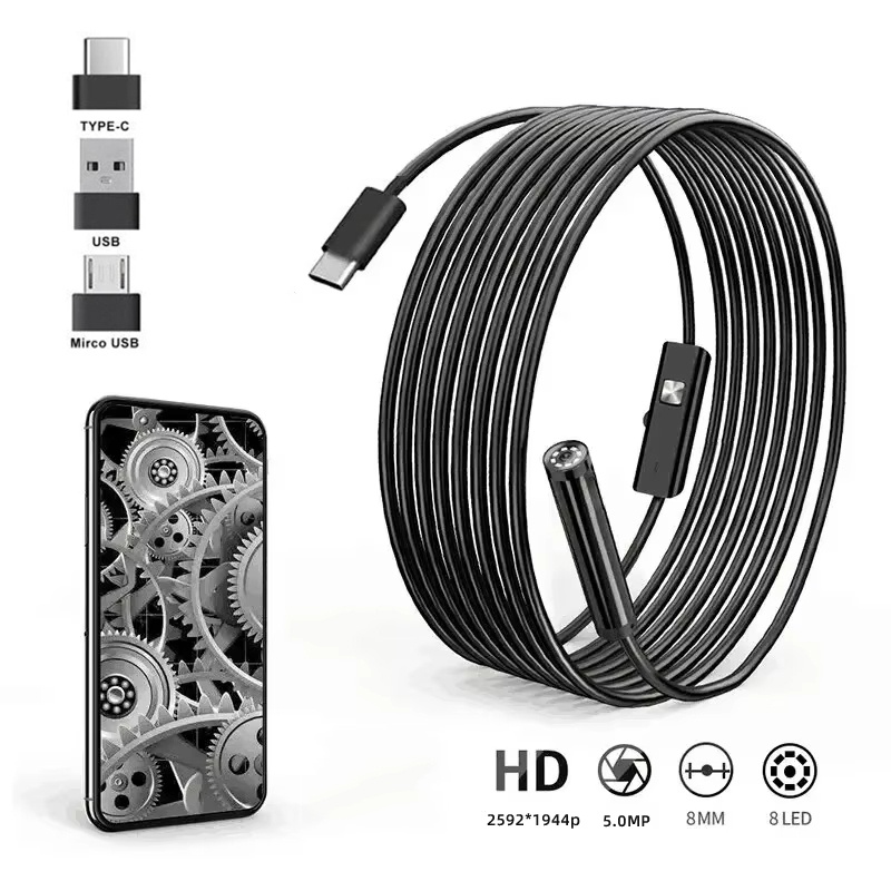 Endoscope USB/type C de 5.5mm  - Photography Lighting Diagram avis et prix