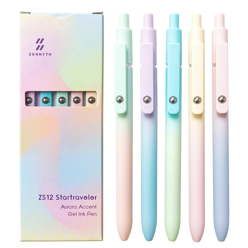 Stylos gel de couleur nickel é - Coloured Gel Set avis et prix