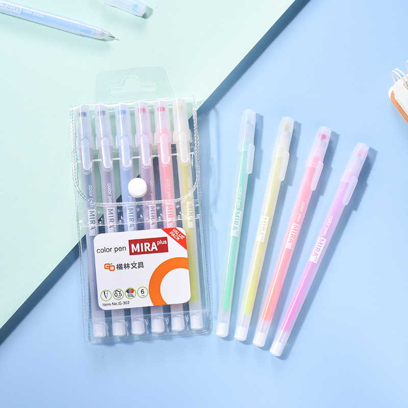 Ensemble de stylos Gel de 6/10 - Coloured Gel Set avis et prix