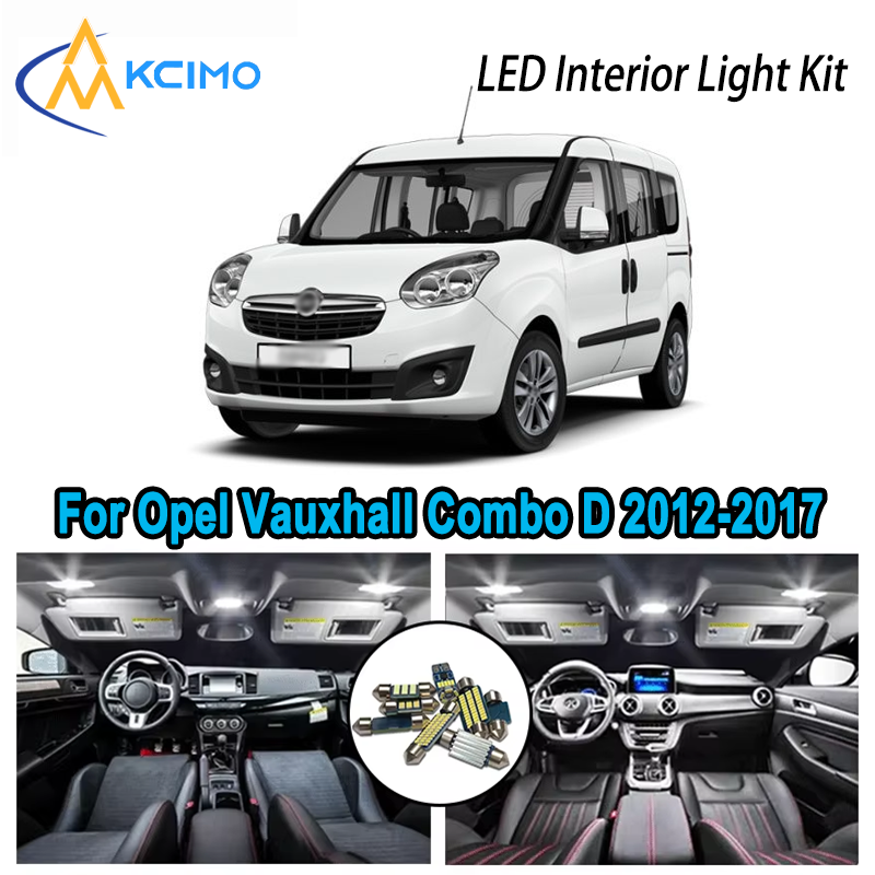 Pour Opel Vauxhall Combo D 201 - Interior Photography Lighting avis et prix