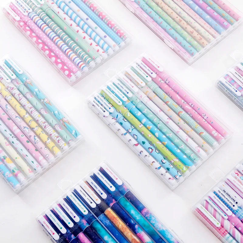 Ensemble de stylos Gel 10 coul - Coloured Gel Set avis et prix