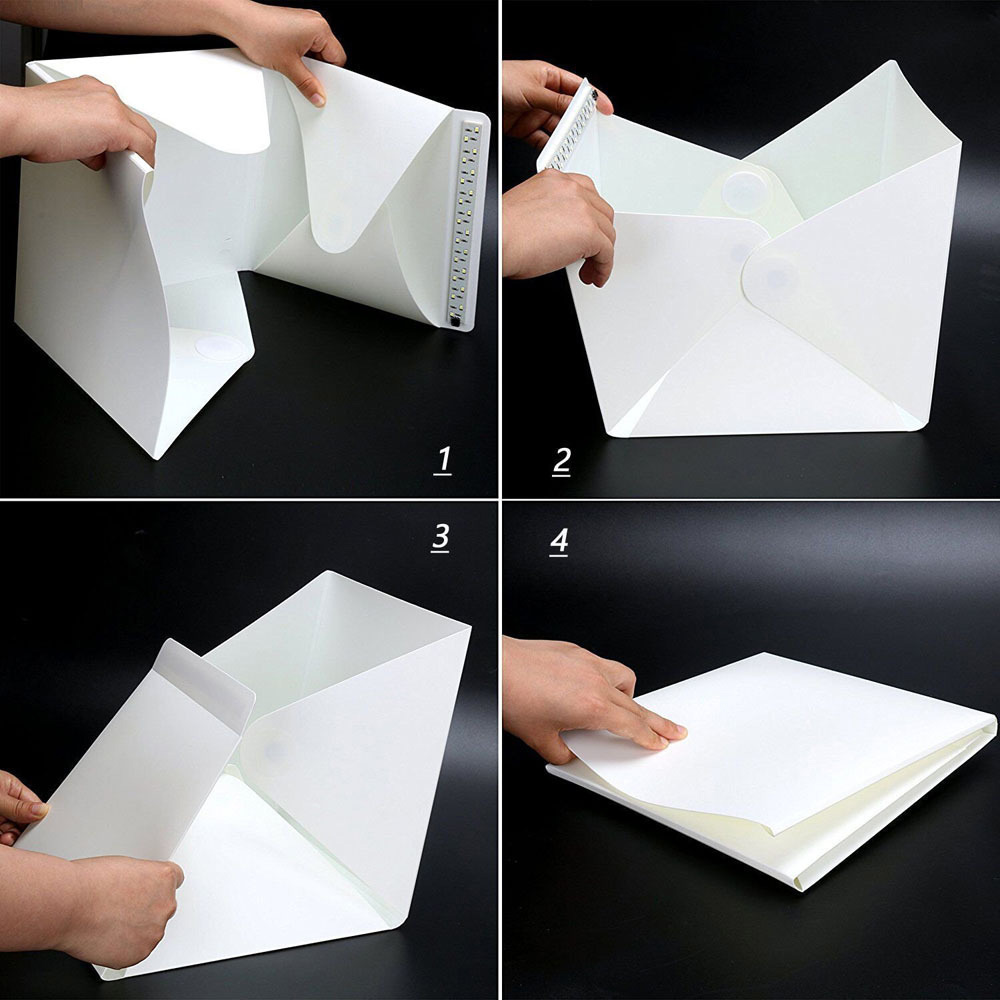 Boîte à lumière de panneau LED - Photography Lighting Setup avis et prix