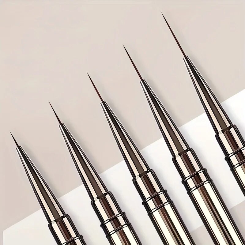 Pinceaux pour Nail Art, 5 pièc - Coloured Gel Set avis et prix