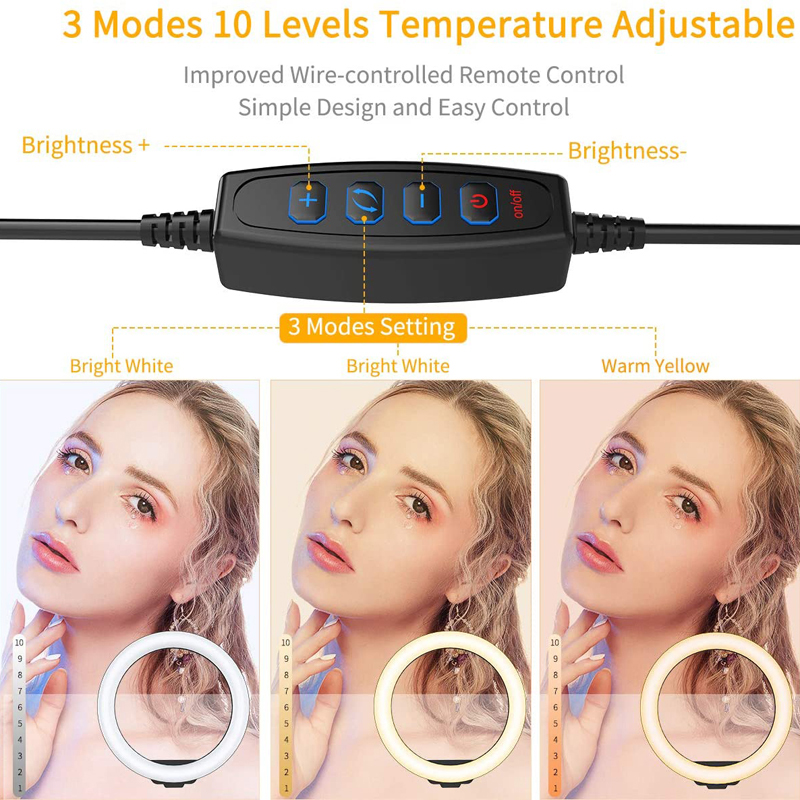Anneau lumineux LED pour selfi - Photography Lighting Set Up avis et prix