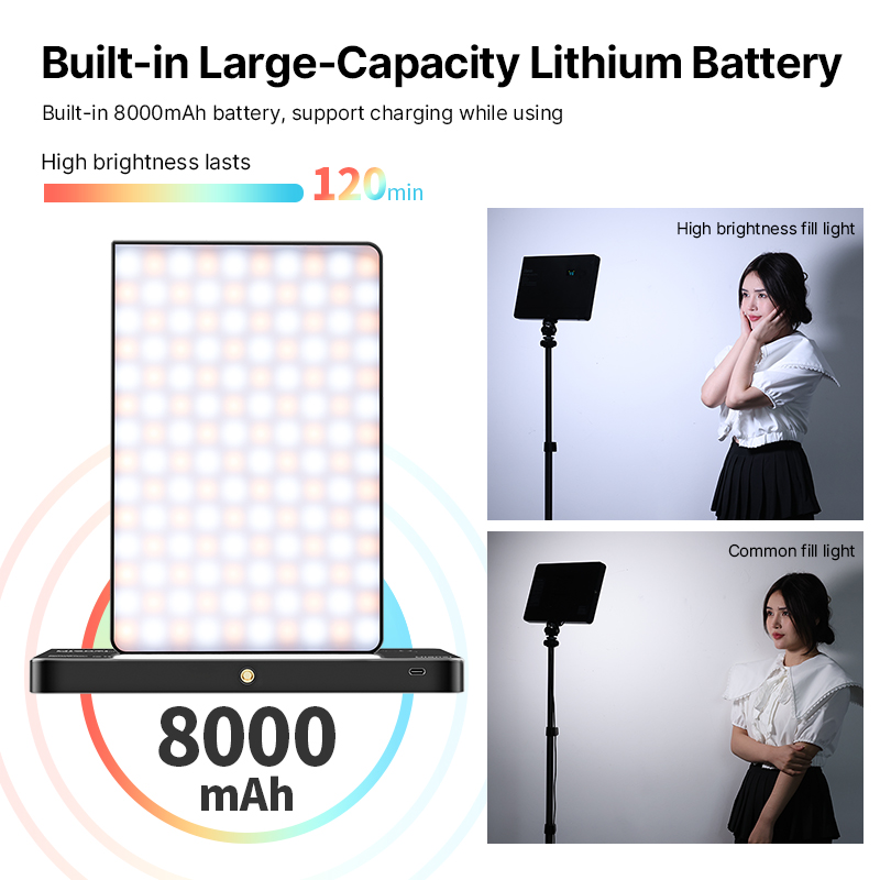 Ulanzi LT003 15W RGB lumière v - Photography Lighting Diagram avis et prix