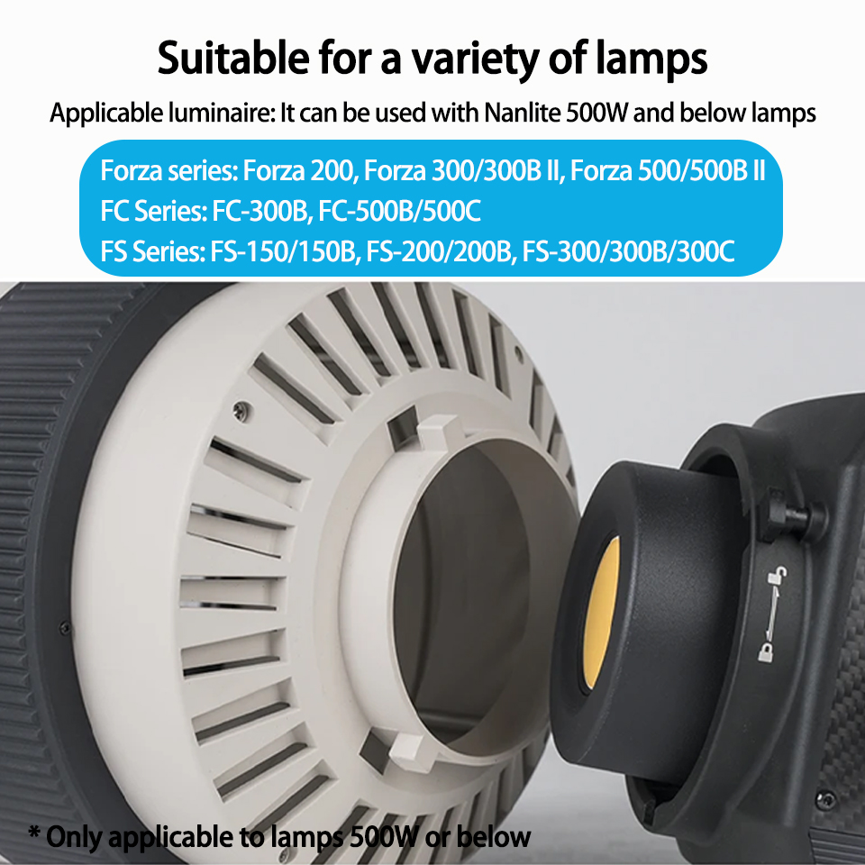 Objectif Fresnel Nanlite FL-20 - Photography Lighting Tools avis et prix