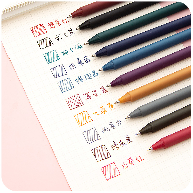 Ensemble de stylos triangulair - Coloured Gel Set avis et prix