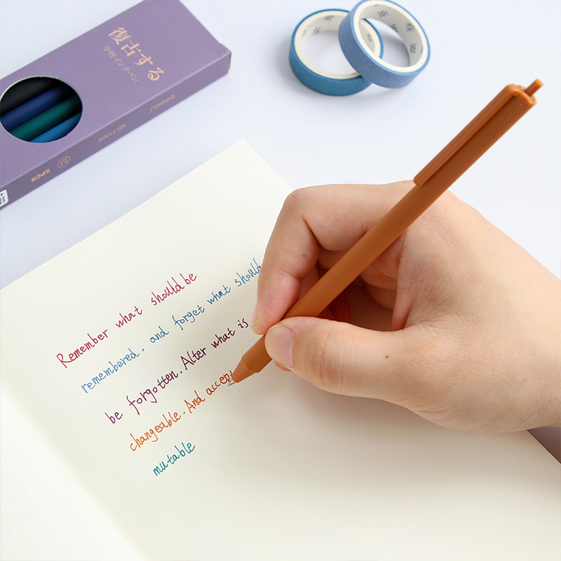 Ensemble de stylos triangulair - Coloured Gel Set avis et prix