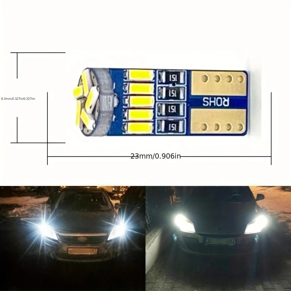 Lot de 10 ampoules LED T10 401 - Interior Photography Lighting avis et prix