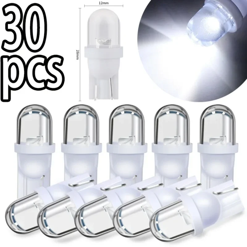 10/30 pièces Ampoules LED T10  - Interior Photography Lighting avis et prix