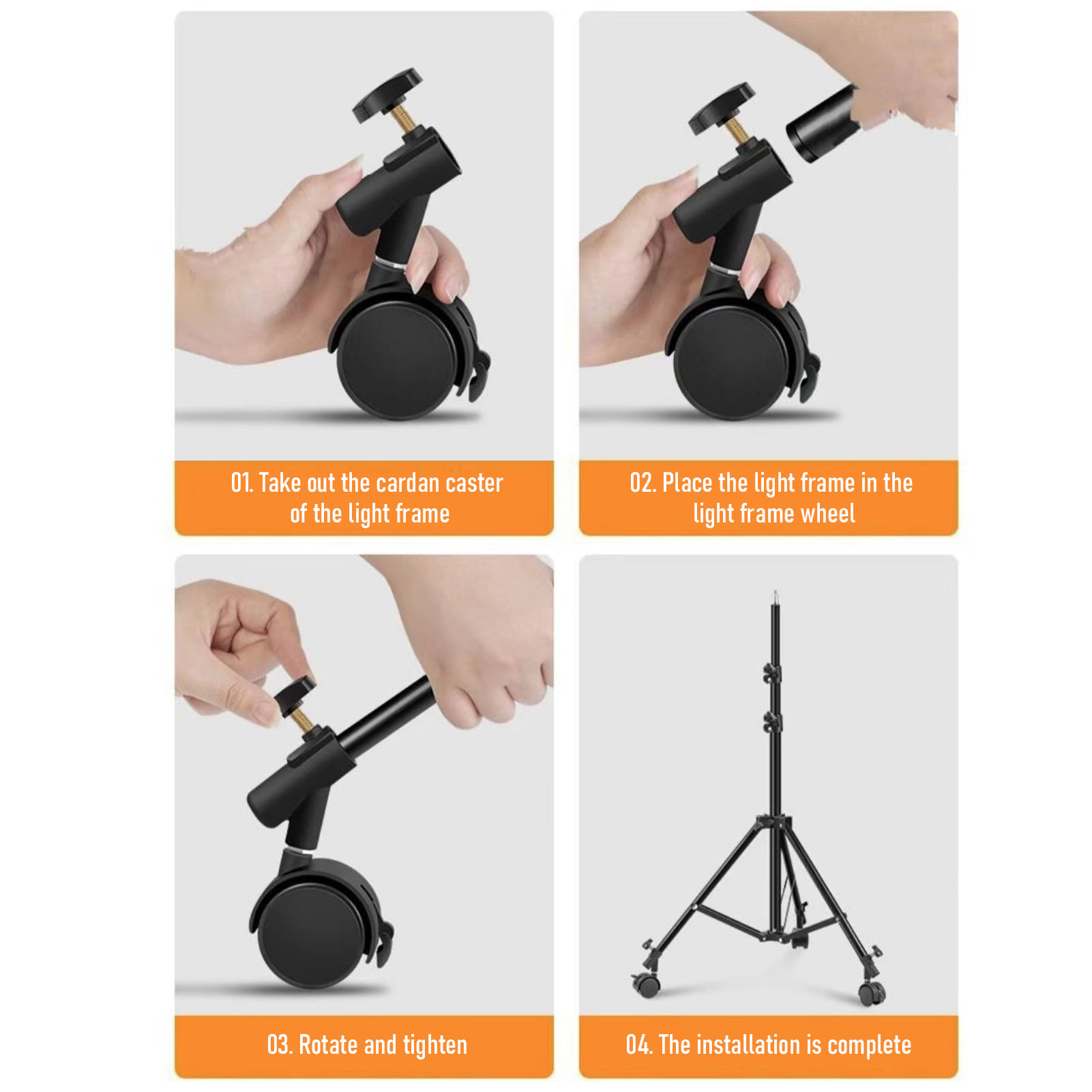 3 roulettes flexibles avec tro - Photography Lighting Tools avis et prix