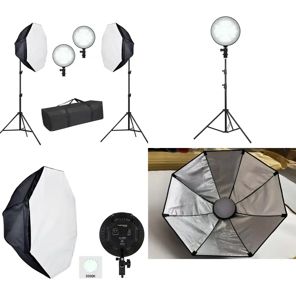 Kit d'éclairage LED 50W pour p - Photography Lighting Set avis et prix